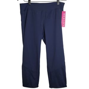 NWT Anne Cole Locker Navy Capri Leggings
